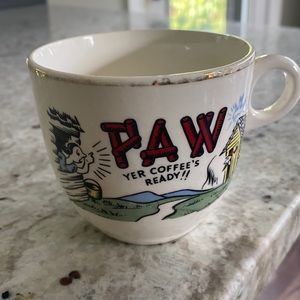 Vintage coffee mug